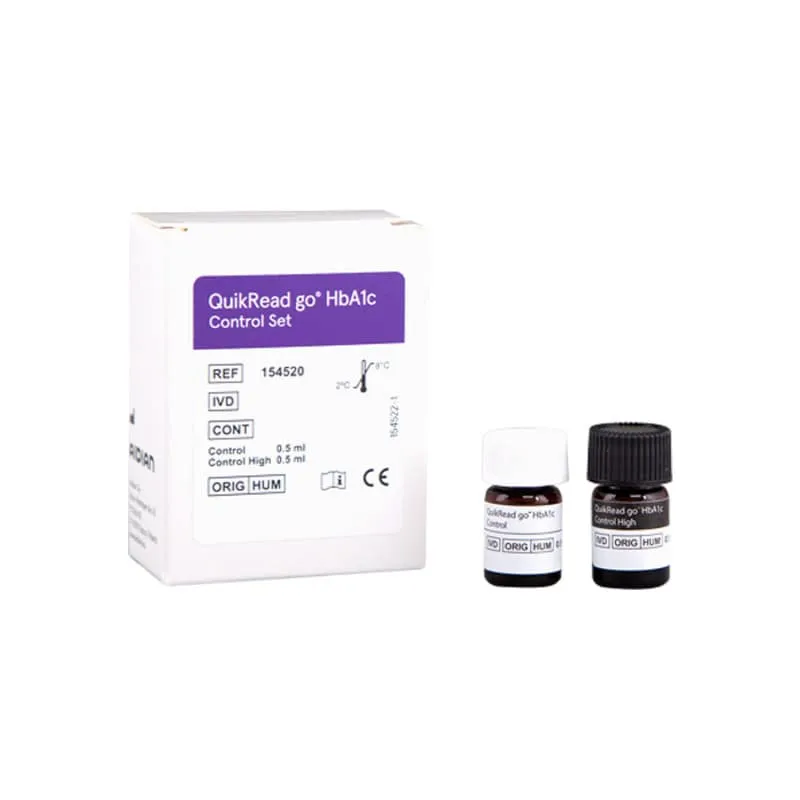 QuikRead go HbA1c Qualitätskontroll-Set
