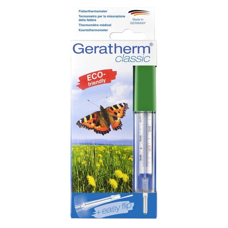 Geratherm classic Thermometer mit Schüttelhilfe