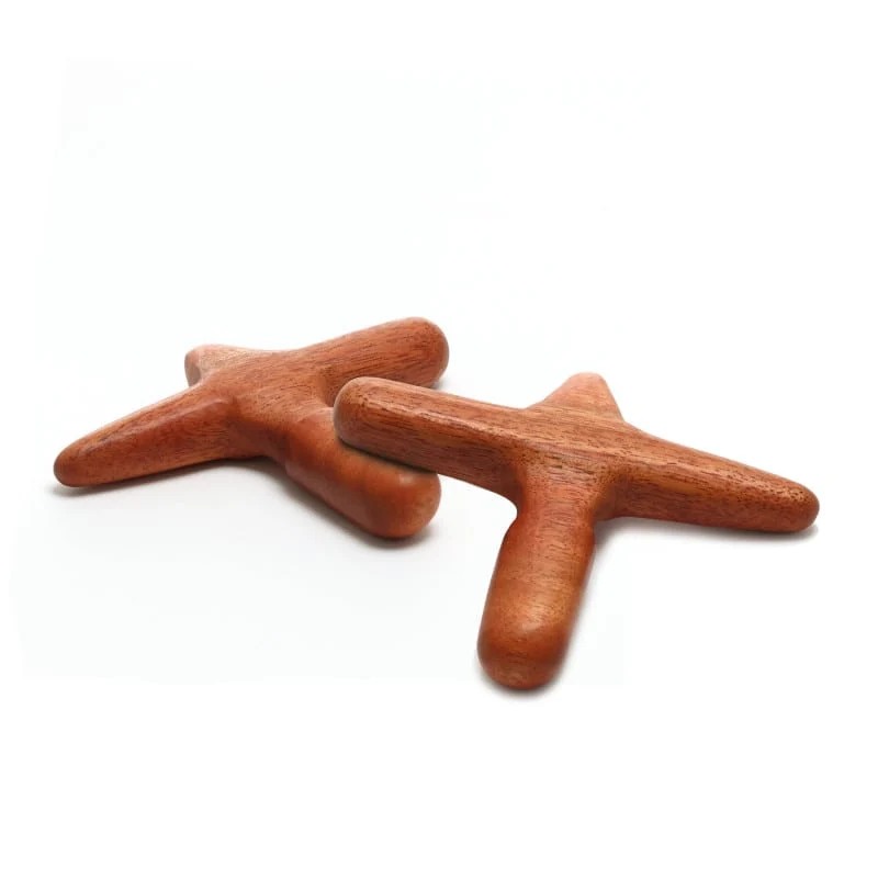 Asiatisches Massagekreuz aus Holz