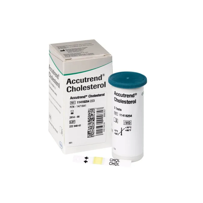 Accutrend Cholesterol Teststreifen
