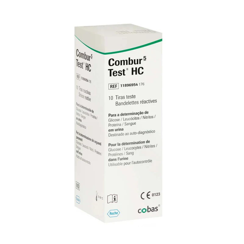 Combur 5 Test HC, 10 Urinteststreifen