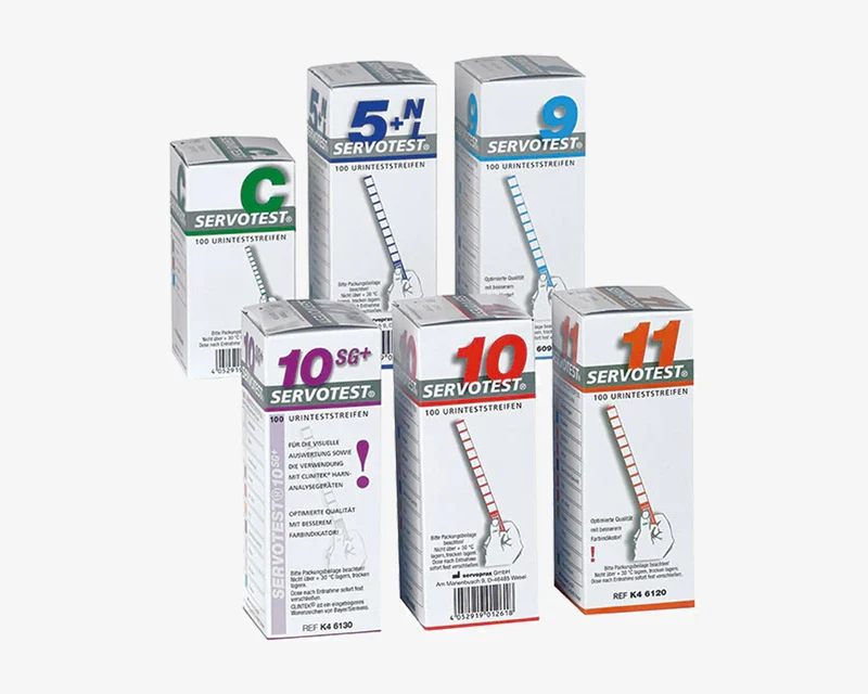 Servotest Urinteststreifen