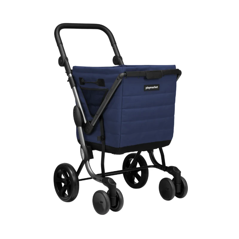 We Go Premium Einkaufswagen - Blau