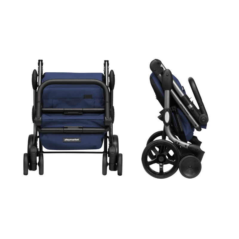 We Go Premium Einkaufswagen - Blau