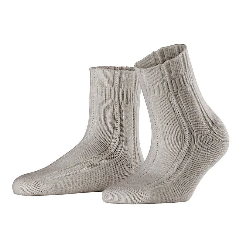 Natsocken mit Angora - Grau