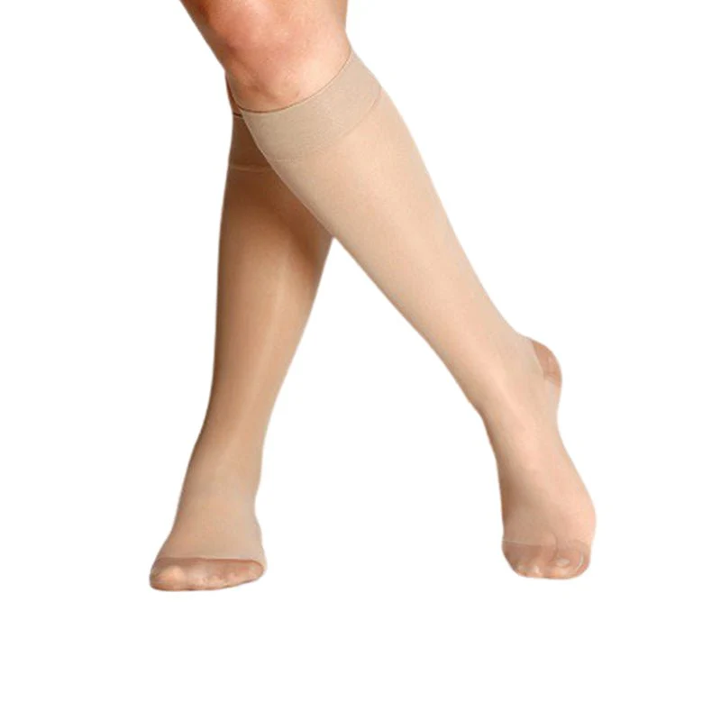 Delilah Knie- und Stützstrumpf 70 – Beige