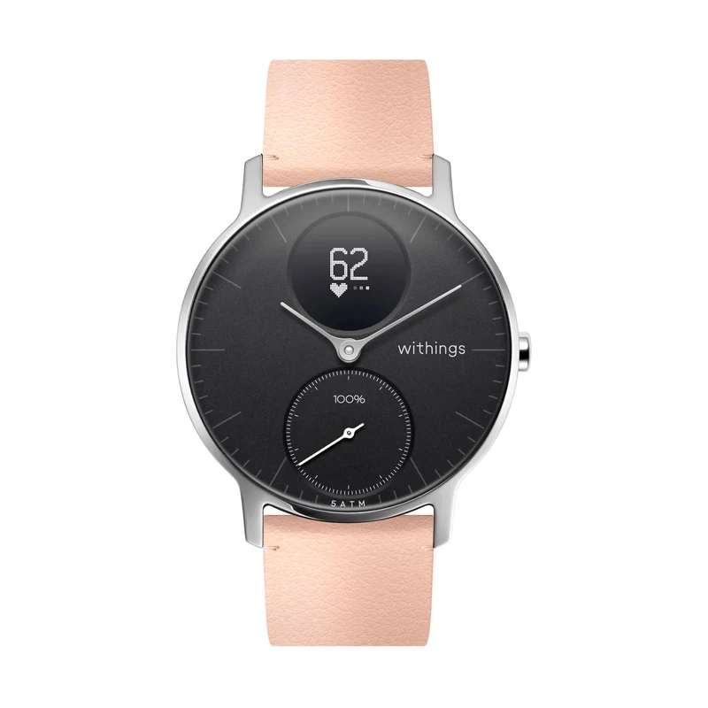 Leather Steel HR 36mm