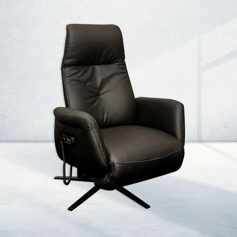 Himolla 7910 Relaxsessel - Schwarzes Leder