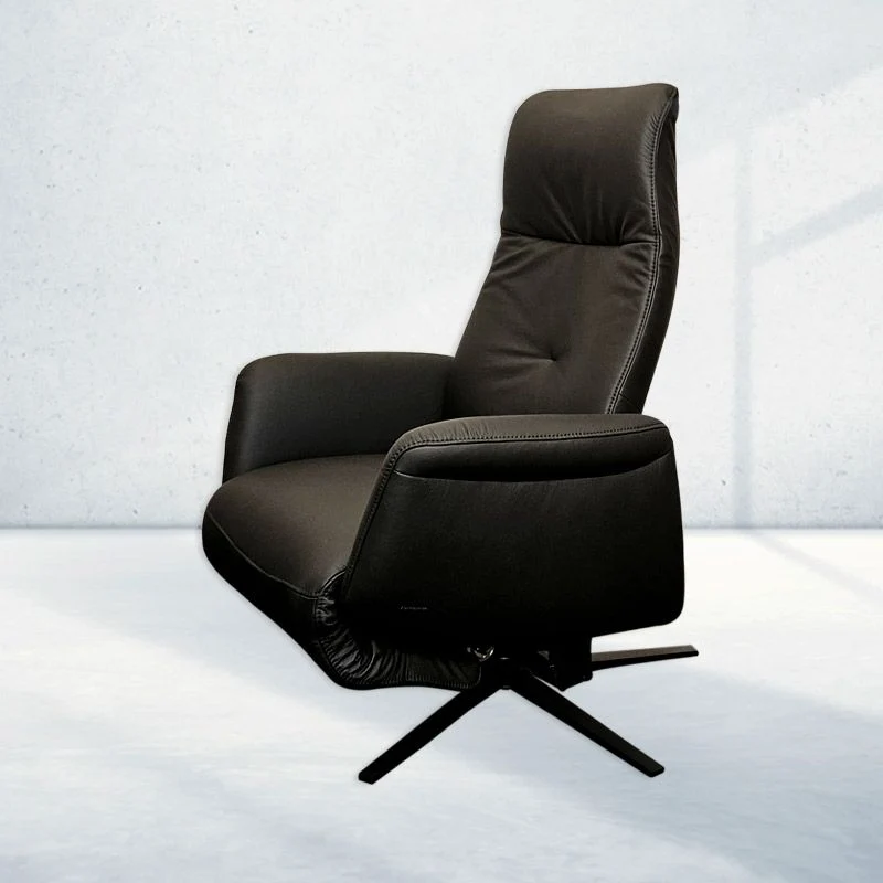 Himolla 7910 Relaxsessel - Schwarzes Leder