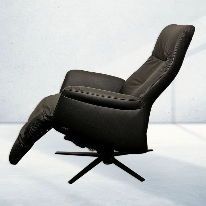 Himolla 7910 Relaxsessel - Schwarzes Leder