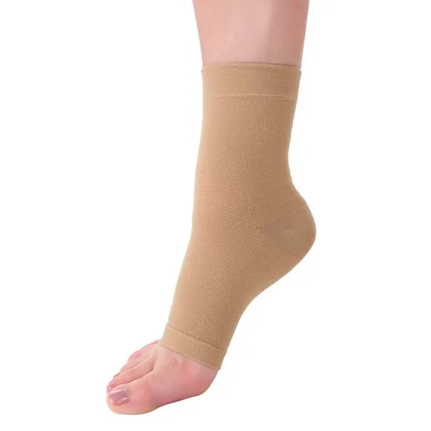 Elastische Knöchelbandage mit geschlossenem Fersenbereich