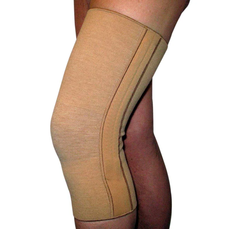 Elastisches Knieband mit Spiralverstärkungen – Wolle