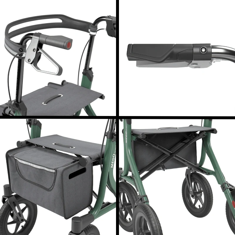 MEGO 2G Rollator - Grün