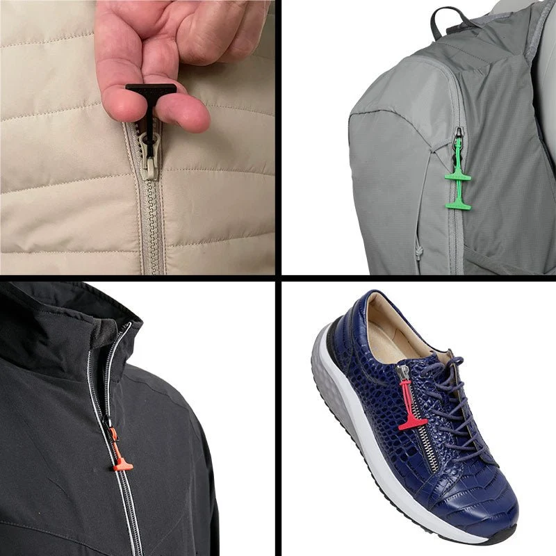 T-zip Zipperhilfe, schwarz – 10 Stück