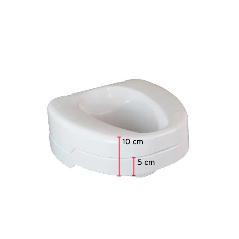 Ezy-Fit Toilettensitzerhöhung ohne Deckel, 5-10 cm