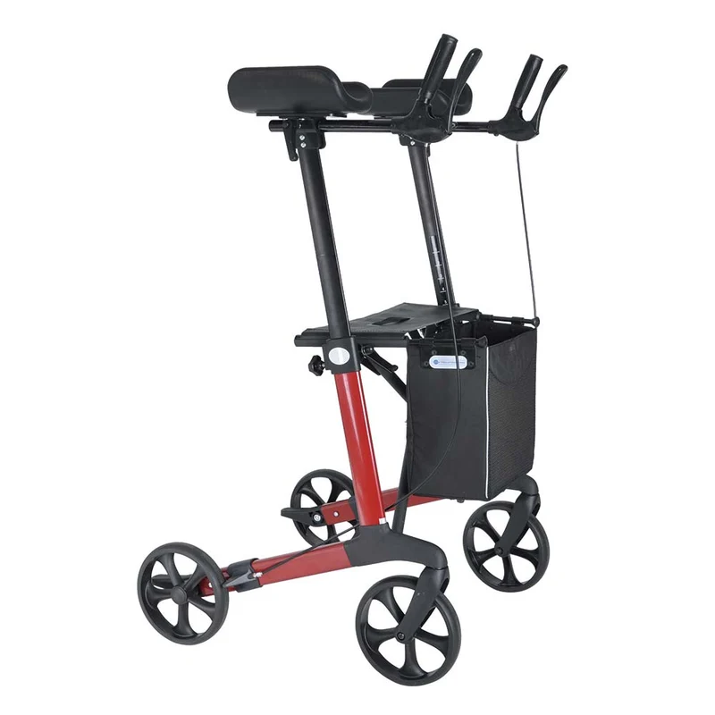 Hoher Rollator oder Rednerpult – mit Armstütze