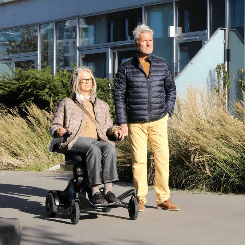 Zeno2 zusammenklappbarer Elektro-Rollstuhl