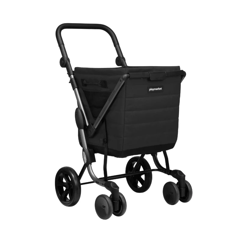 We Go Premium Einkaufswagen - Schwarz