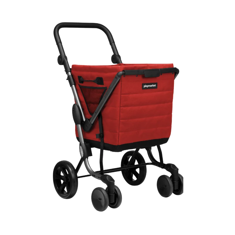 We Go Premium Einkaufswagen - Rot