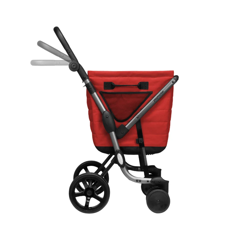 We Go Premium Einkaufswagen - Rot