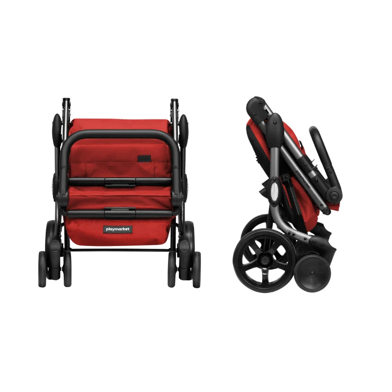 We Go Premium Einkaufswagen - Rot