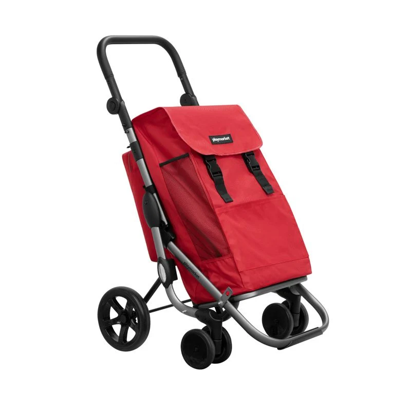 Go Plus Einkaufswagen mit Thermofach - Rot