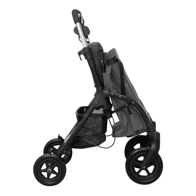 R05 Einkaufswagen mit Sitz - Blau