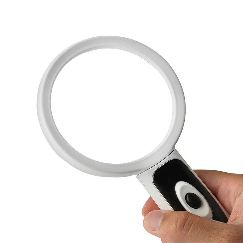 Leselupe mit LED-Licht - Verschiedene Größen