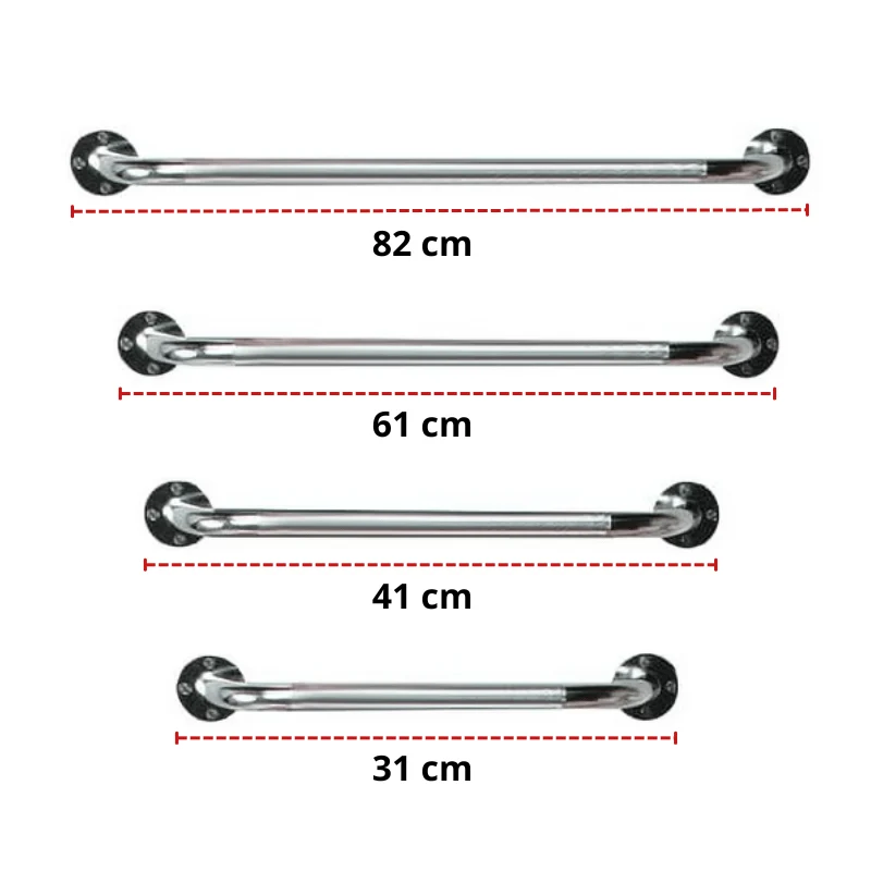 Stützgriff in Chrom - Verschiedene Größen