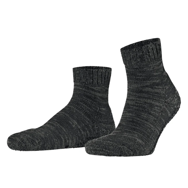 Kuschelige, rutschfeste Socken – Dunkelgrau