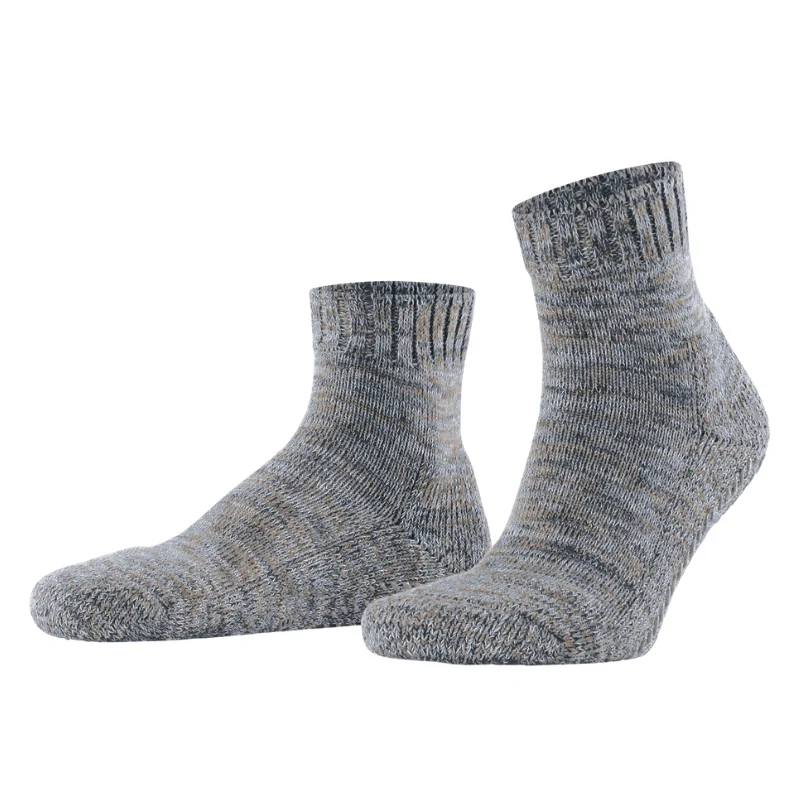 Rutschfeste Kuschelsocken - Hellgrau