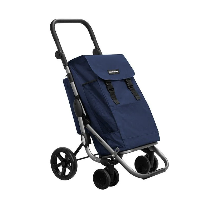 Go Plus Einkaufswagen mit Thermofach - Blau
