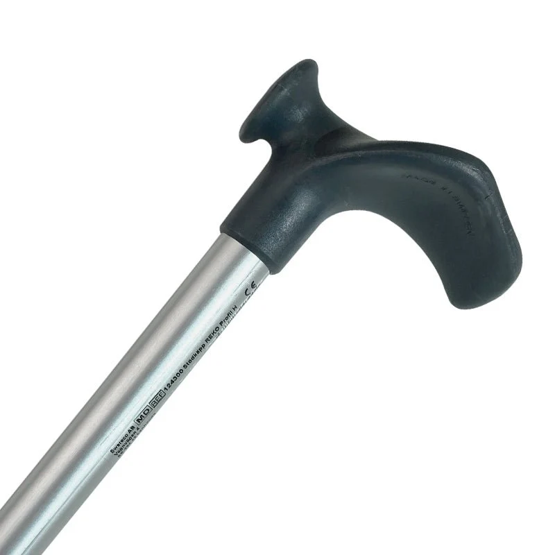 Ergonomischer Stock mit verstellbarer Höhe