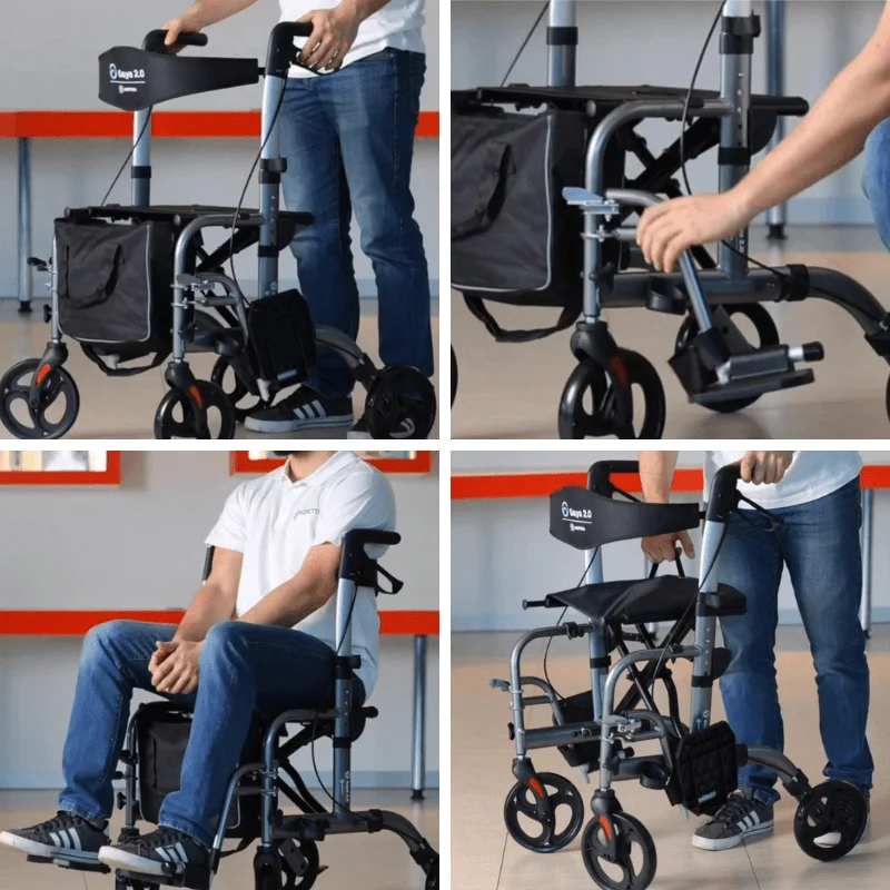 GAYA Rollstuhl und Rollator in einem