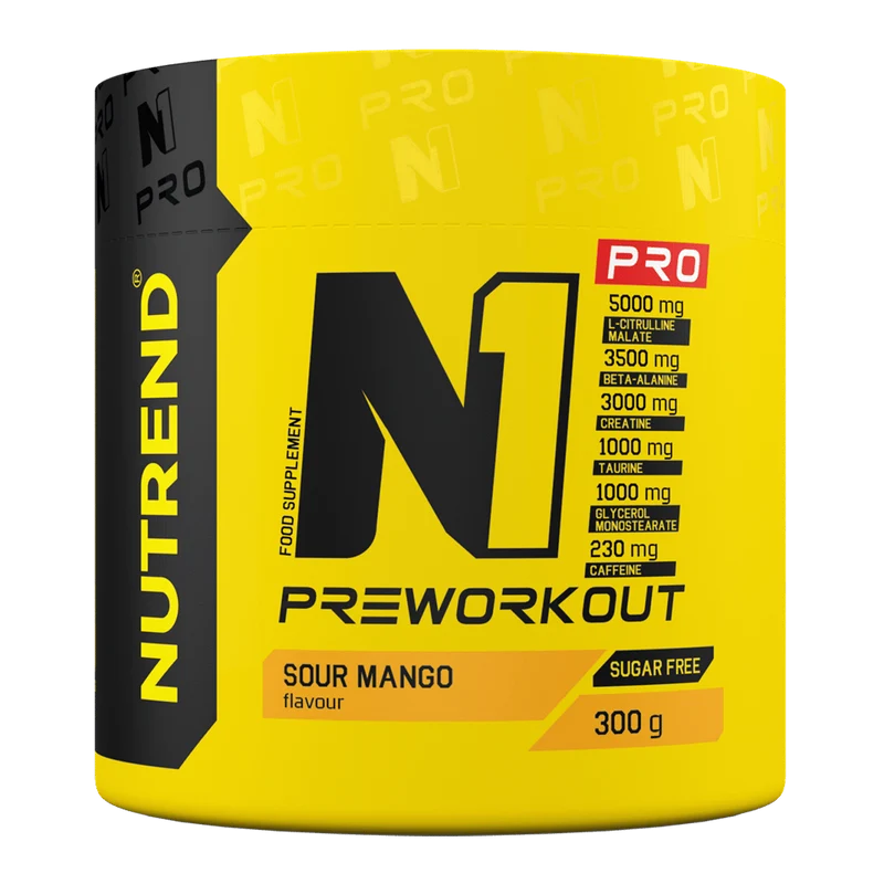 NUTREND N1 PRO Pre-workout 300G SOUR MANGO