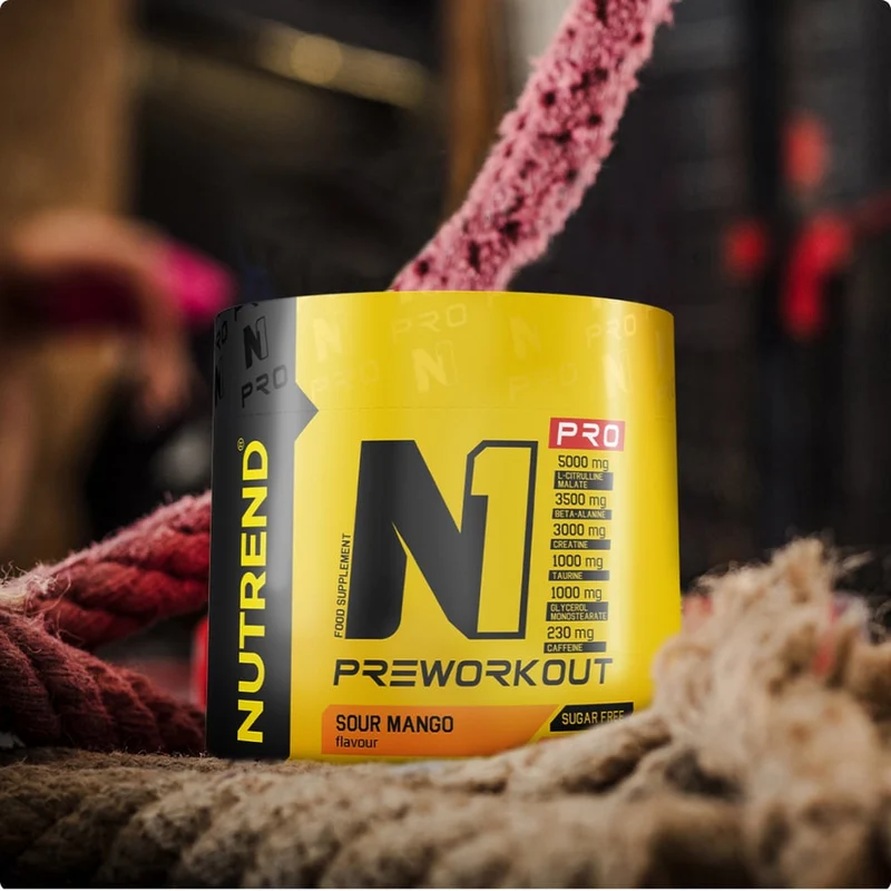 NUTREND N1 PRO Pre-workout 300G SOUR MANGO
