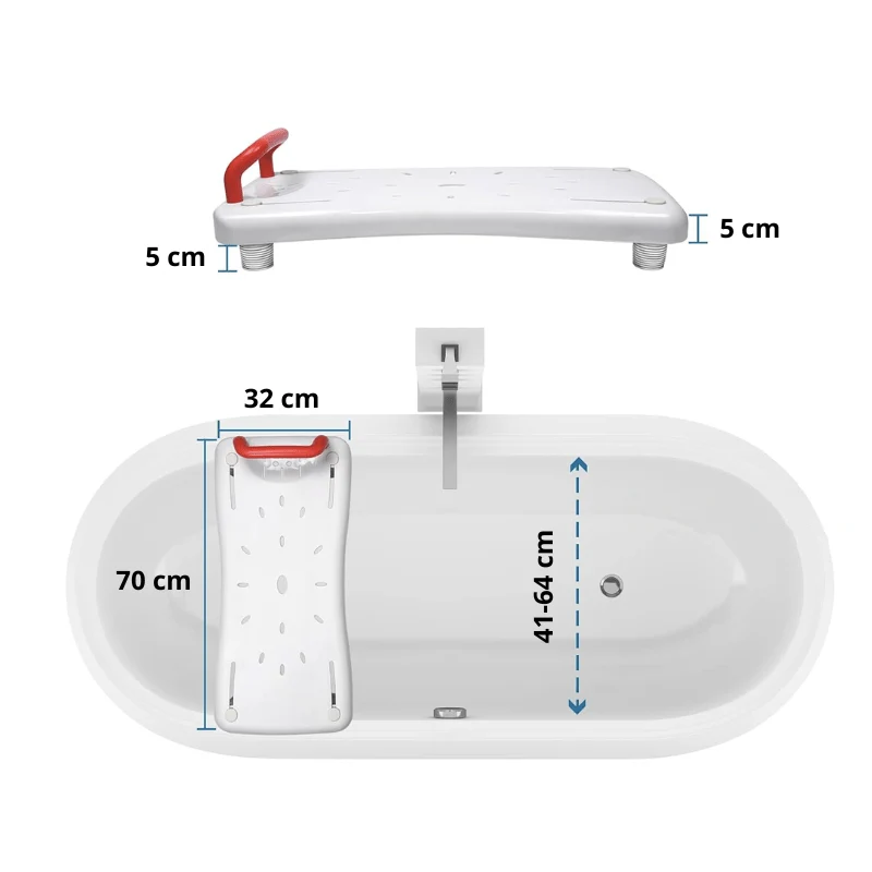 Badebrett für Badewanne