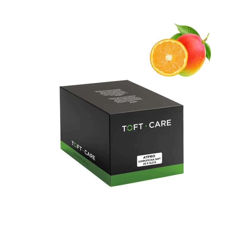 Atpro Complete Gul Proteinsaft – 20 x 12,5 g