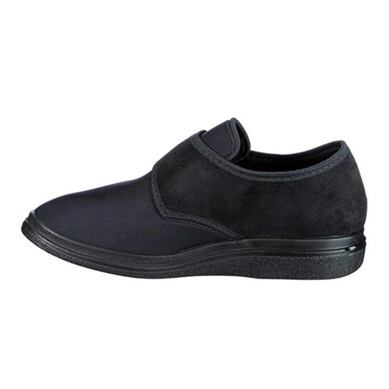 Fischer extra breiter Therapieschuh - Schwarz