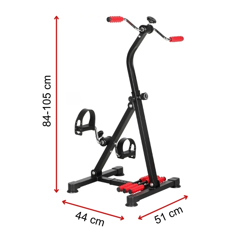 Pedaltrainer für Arme/Beine - inkl. Massagerolle
