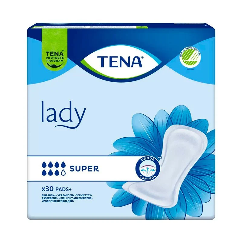 TENA® Lady super Inkontinenzbind - 30 Stk.