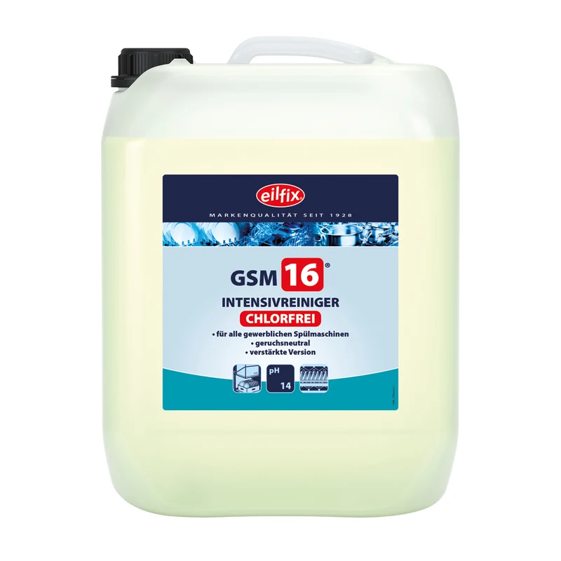Eilfix® GSM 16 OC Geschirrspülmaschinenreiniger | chlorfrei | 14 kg Kanister