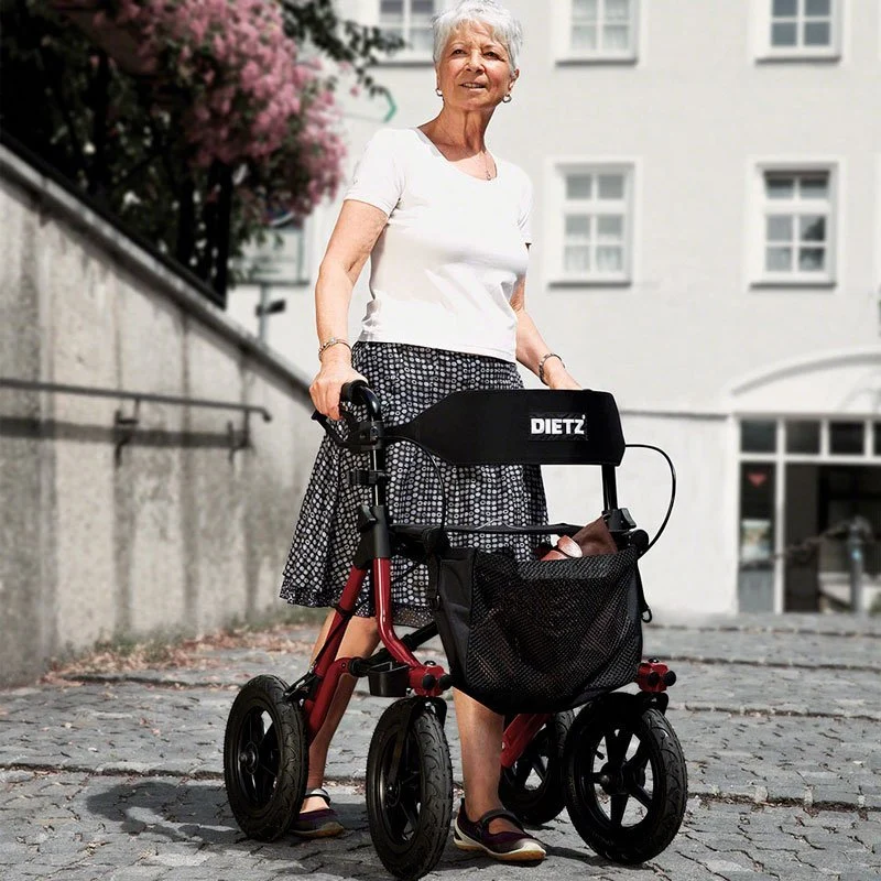 Taima XC Rollator - mit großen luftgefüllten Rädern