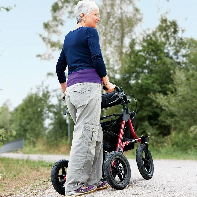 Taima XC Rollator - mit großen luftgefüllten Rädern