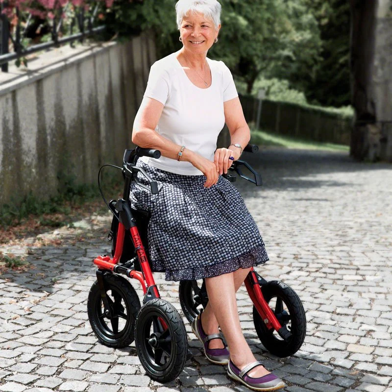 Taima XC Rollator - mit großen luftgefüllten Rädern
