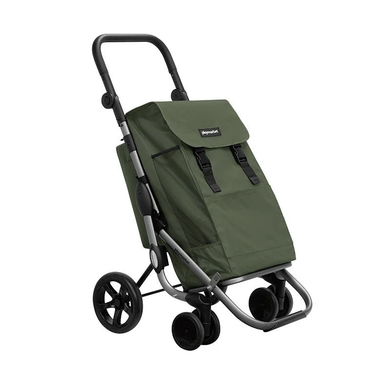 Go Plus Einkaufswagen mit Thermofach – Olive
