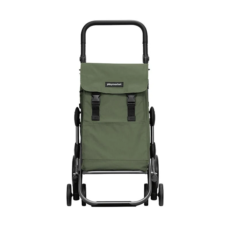 Go Plus Einkaufswagen mit Thermofach – Olive