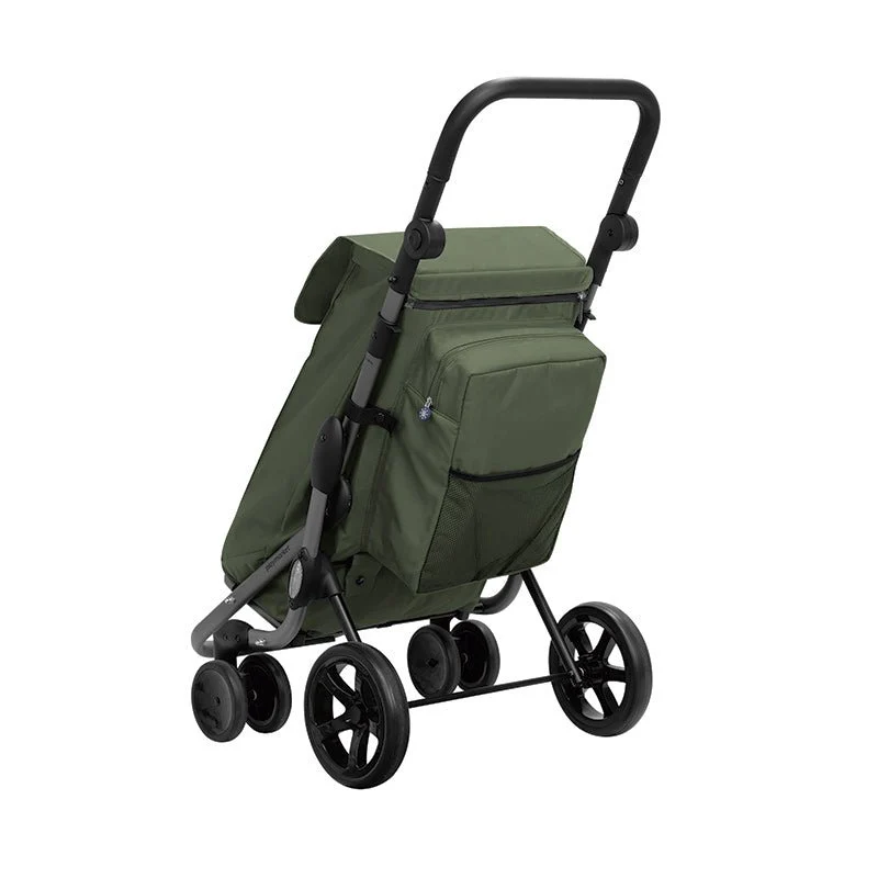 Go Plus Einkaufswagen mit Thermofach – Olive