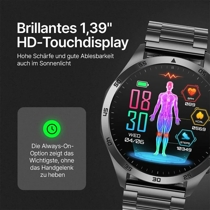 Herren Smartwatch EZ Pro