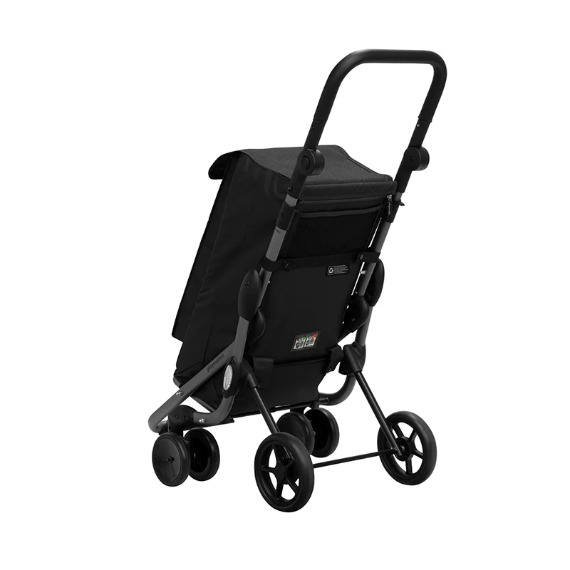 Go Up Premium Einkaufstrolley – Schwarz